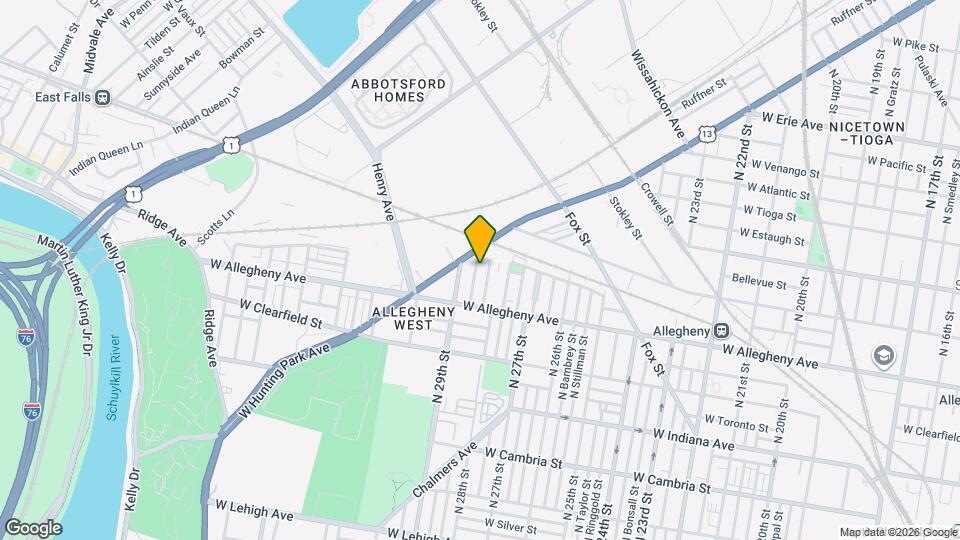 3253 N Dover St Map and Location Details