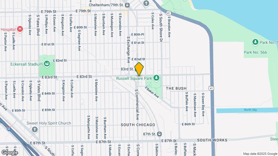 3001 E 83rd St Map and Location Details