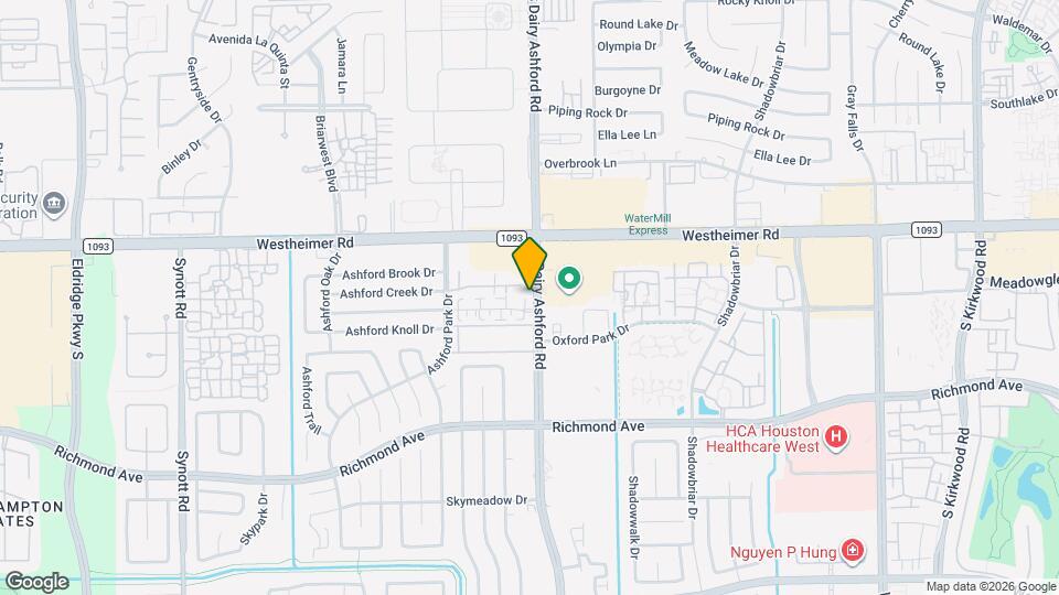 12502 Ashford Meadow Dr Map and Location Details