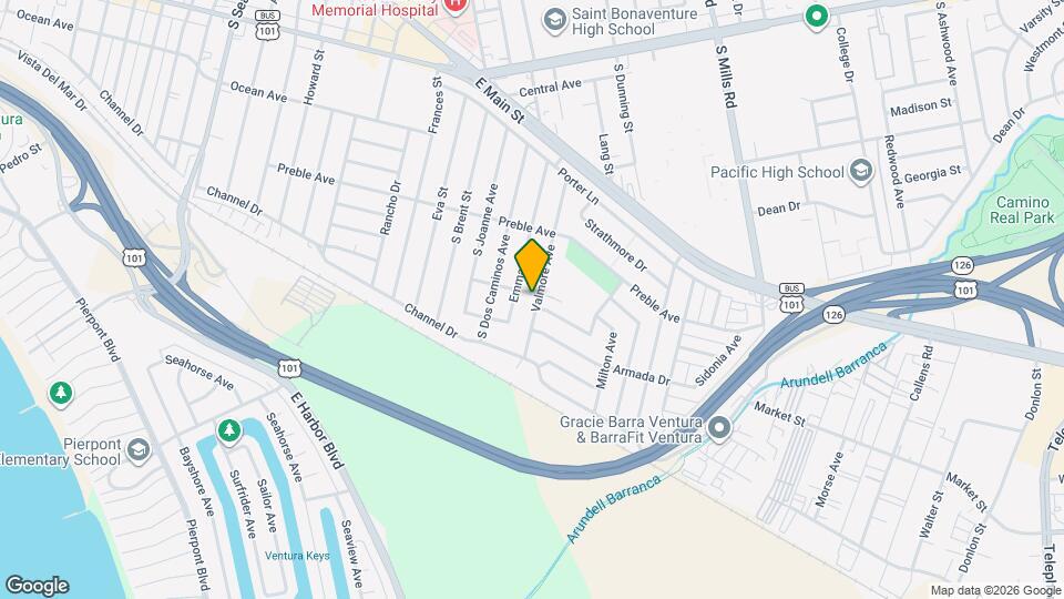 517 Valmore Ave Map and Location Details