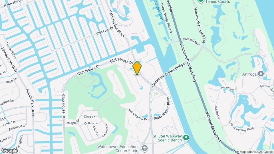 206 Misty Harbor Trace Map and Location Details