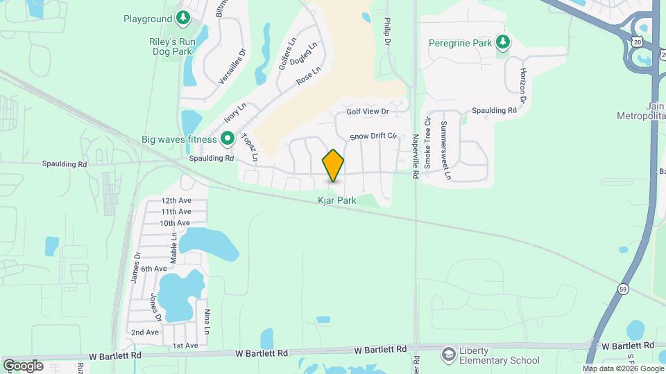1511 Spaulding Rd Map and Location Details