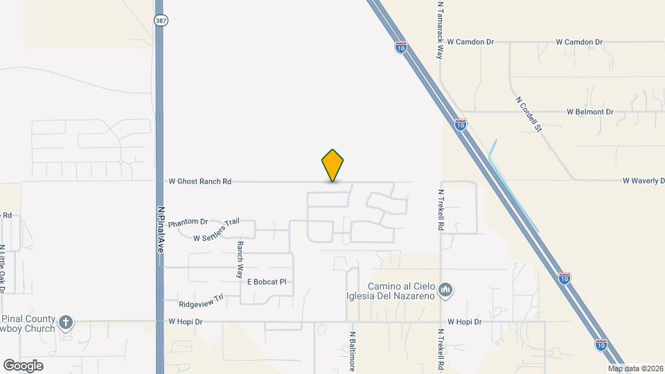 538 E Dragon Springs Dr Map and Location Details