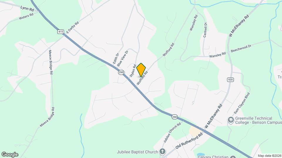 19 Wofford Rd Map and Location Details