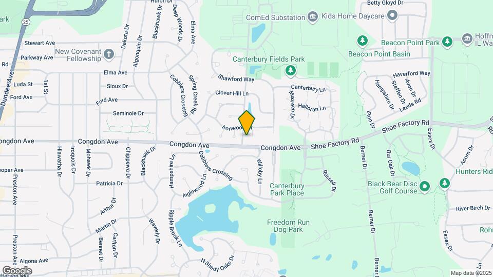 1204 Frederick Ct Map and Location Details