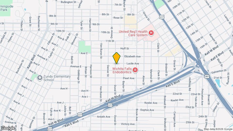 1815 Lucile Ave Map and Location Details