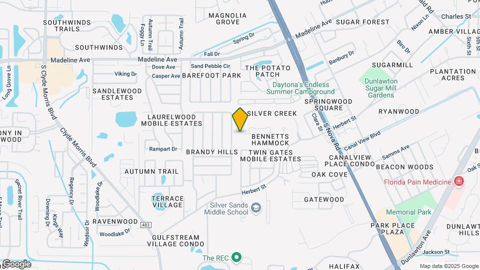 1152 Old Hammock Rd Map and Location Details