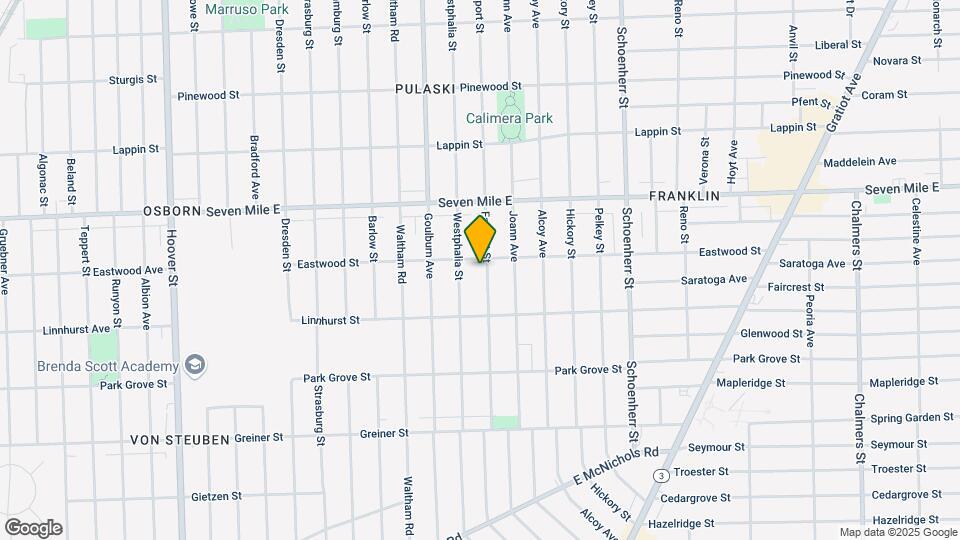 18701 Fairport St Map and Location Details