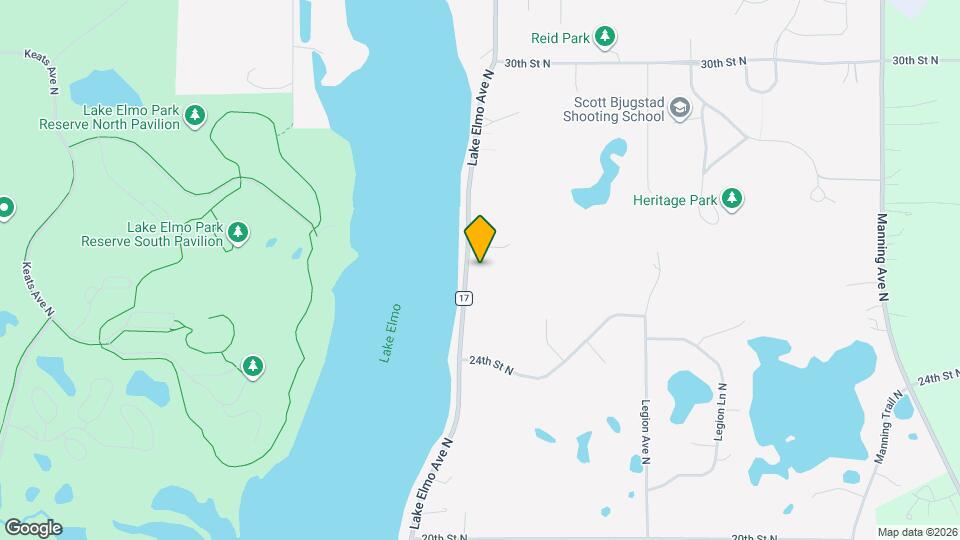 2575 Lake Elmo Ave N Map and Location Details