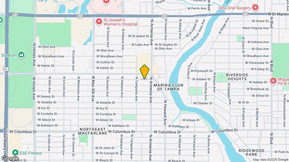 2514 W Douglas St Map and Location Details