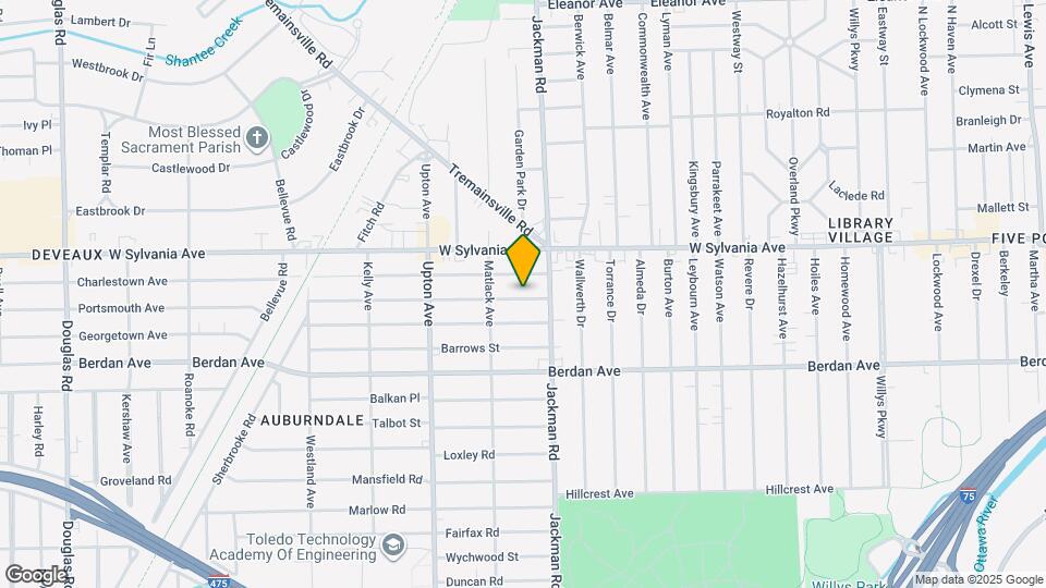 1726 Brussels St Map and Location Details