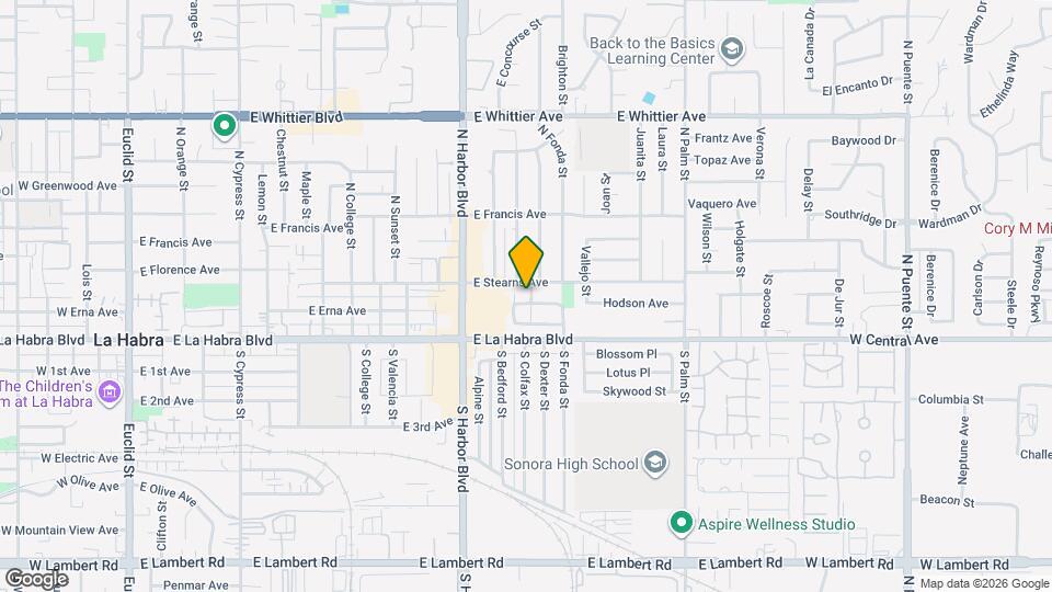 1341 Eastpark Dr, Unit 2 Map and Location Details