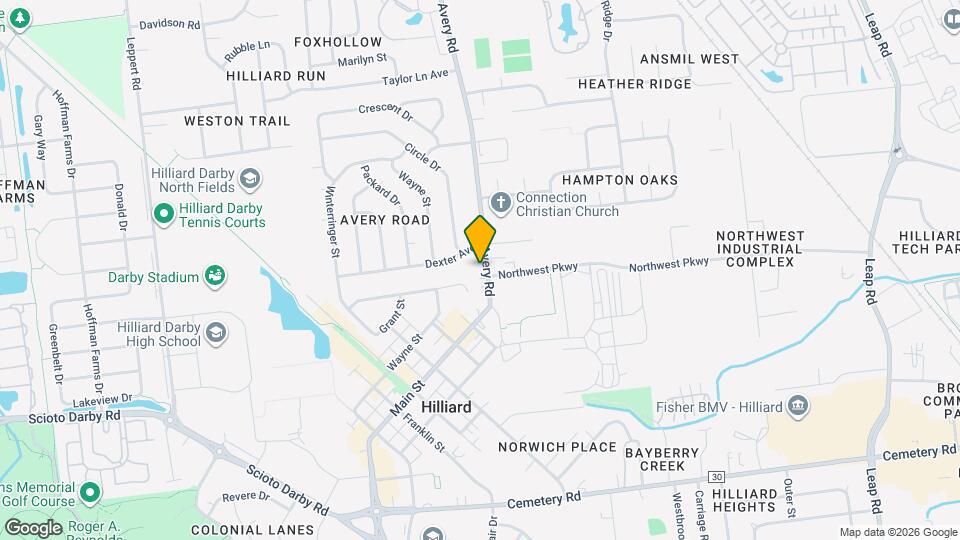 4215 Avery Rd Map and Location Details