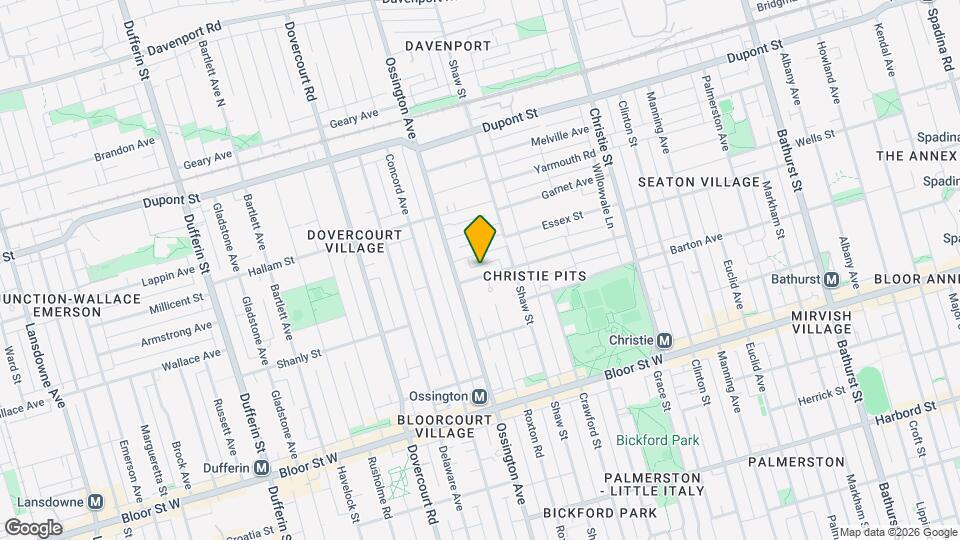 176 Pendrith St Map and Location Details