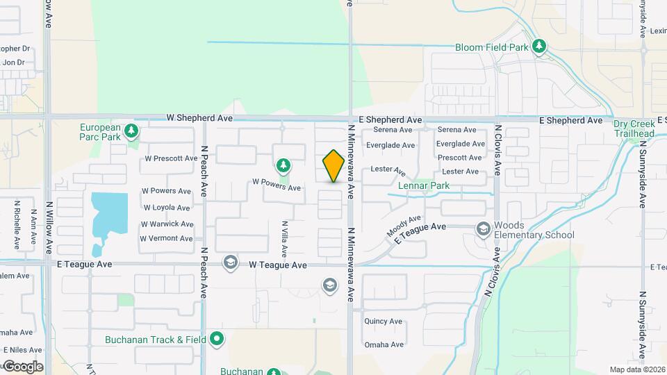 43 W Bohemia Ln Map and Location Details