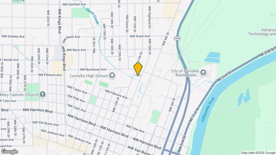 1018 NW 10th St, Unit Mother-in-law Suite Mapa y Detalles de la Ubicación