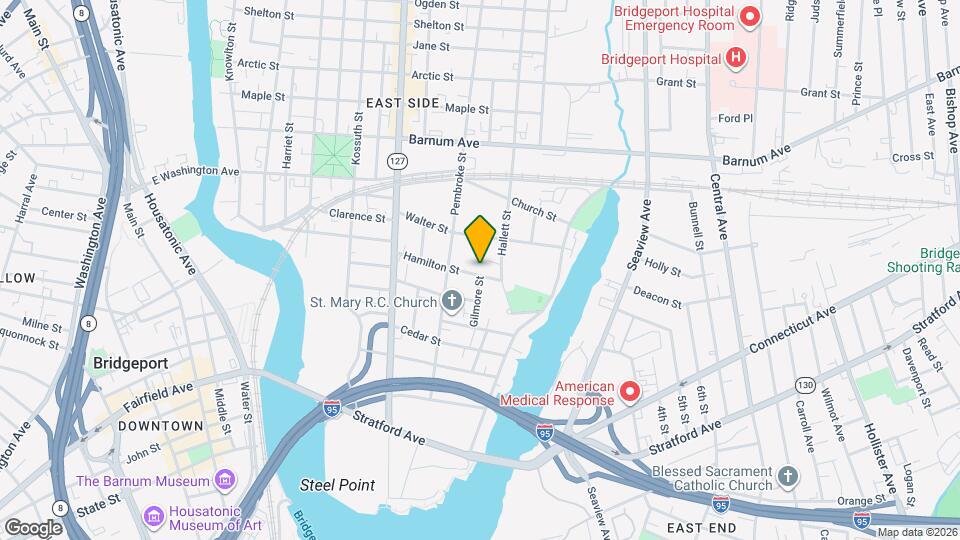 209 Hamilton St Map and Location Details