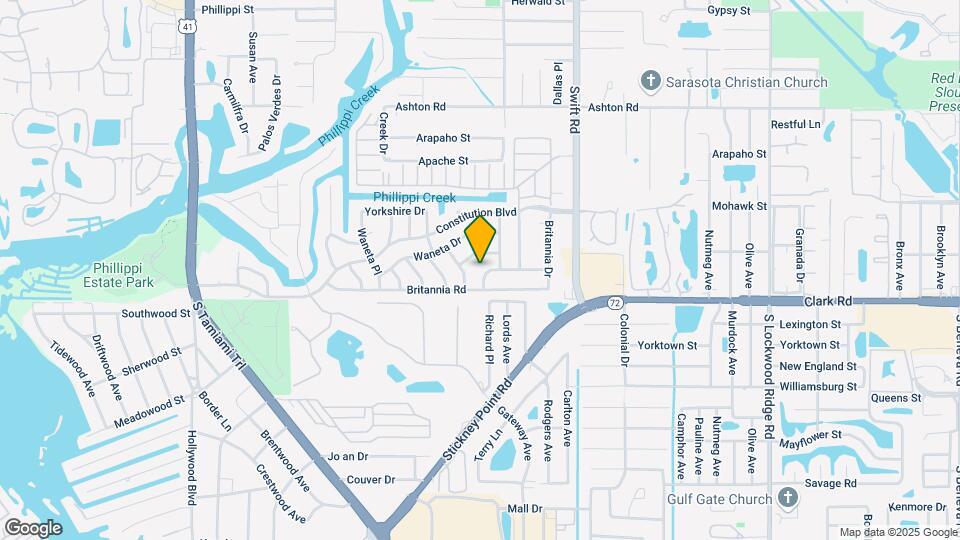 2521 Bismark Way Map and Location Details