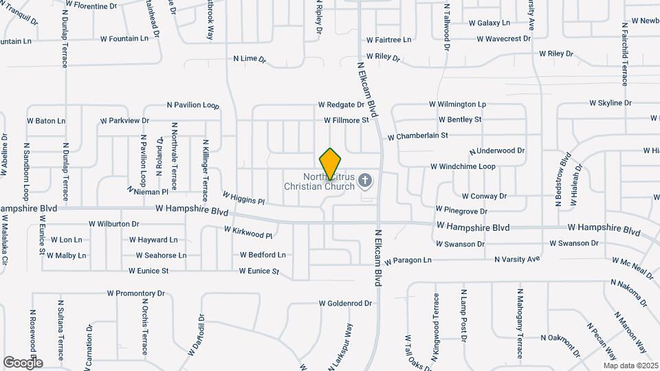 6499 N Airmont Dr Map and Location Details