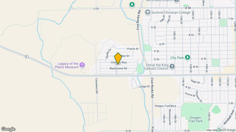 2520 Blackstone Rd Map and Location Details