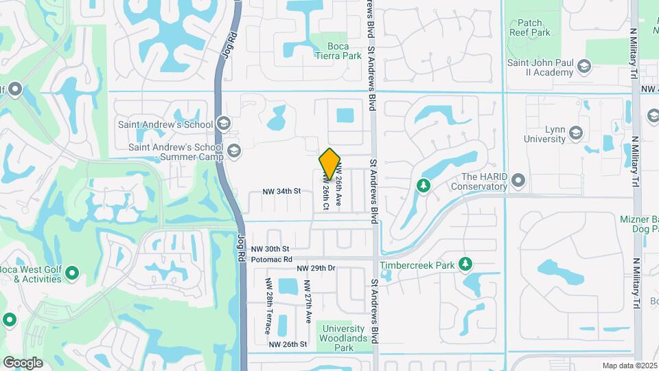 3464 NW 26th Ct Map and Location Details