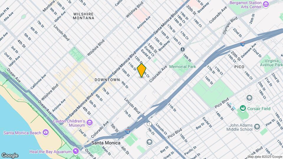 1536 11th St, Unit B Mapa y Detalles de la Ubicación