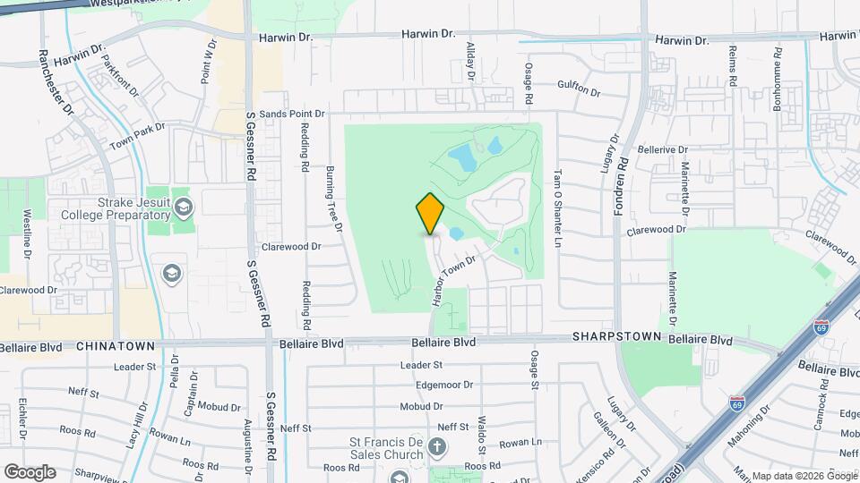 6656 Sharpstown Green Cir Map and Location Details