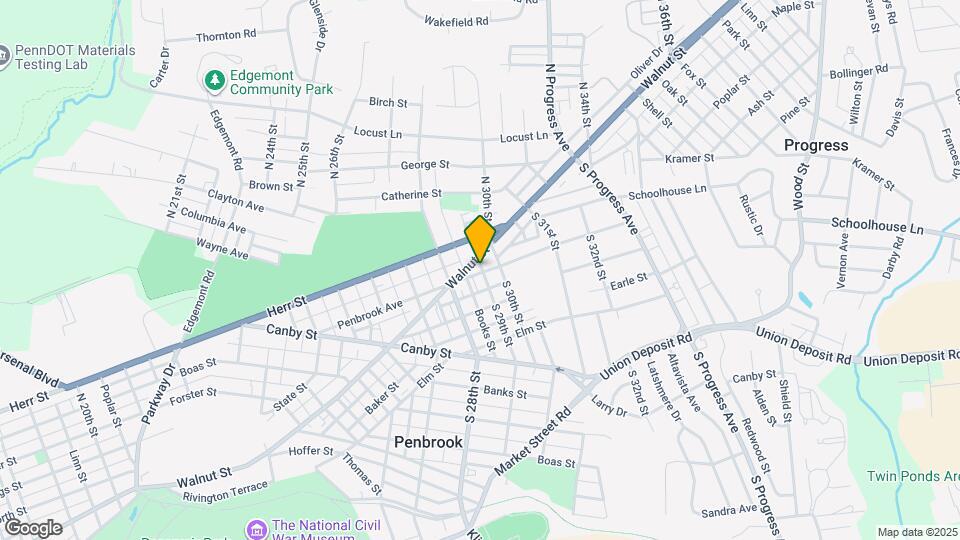 15 S 29th St Map and Location Details