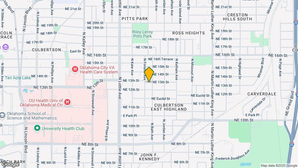 1444 NE 13th St Map and Location Details