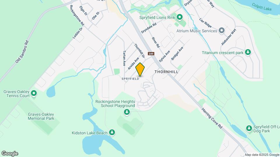 78 Hilden Dr Map and Location Details