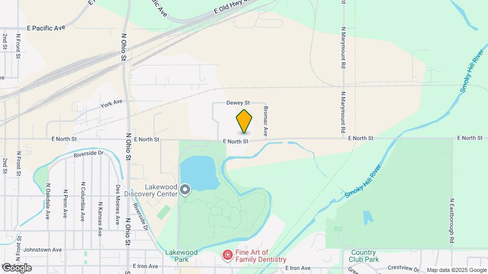 1717 E North St Map and Location Details