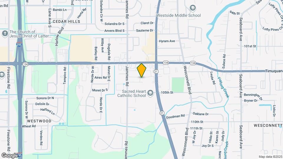 6301 Delacy Rd Map and Location Details