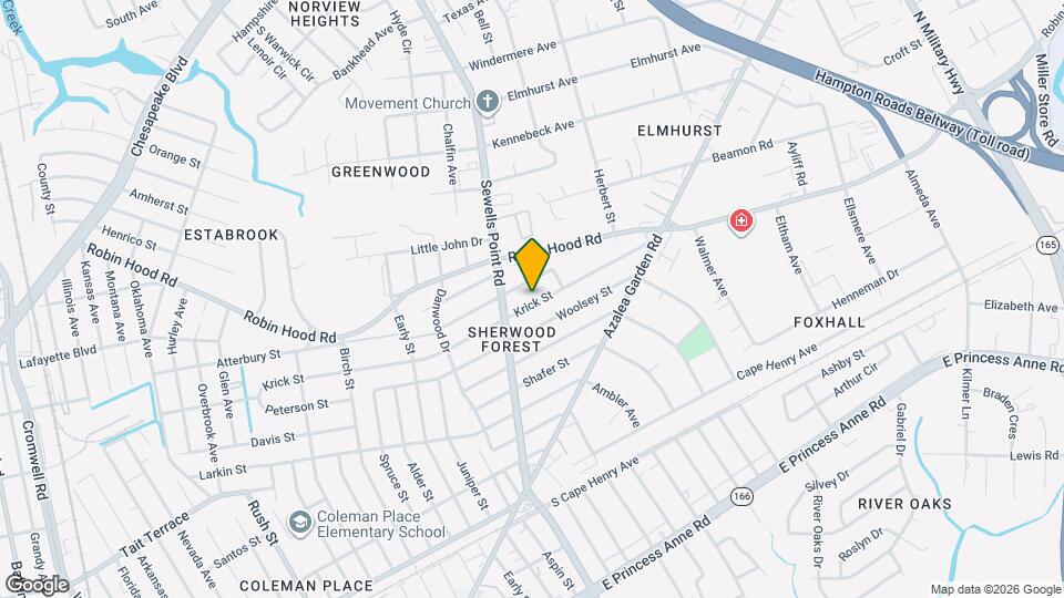 4914 Krick St Map and Location Details