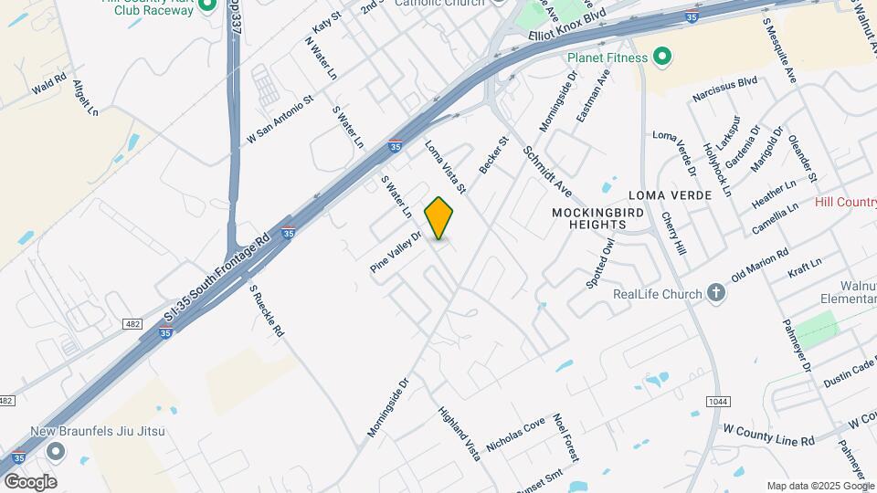 327 S Water Ln Map and Location Details