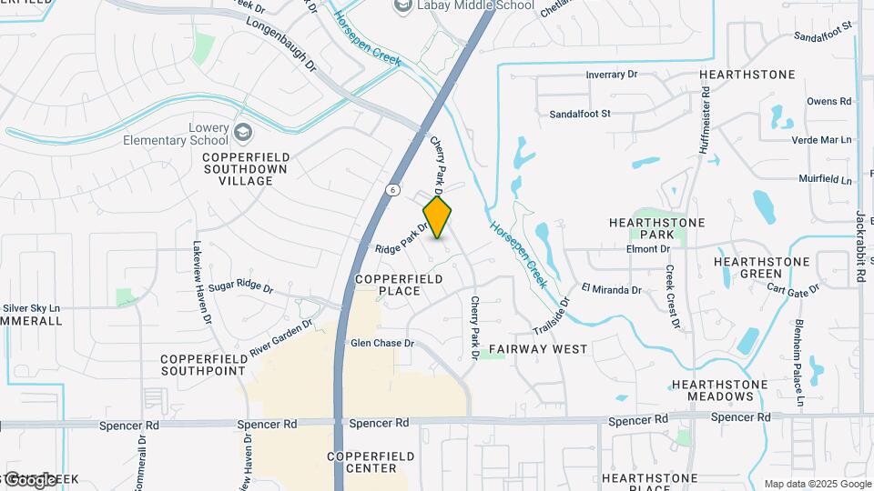 7419 Pleasant Ridge Dr Map and Location Details