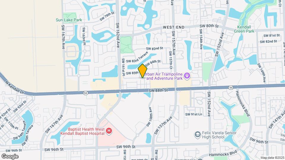 8658 SW 159th Ct Map and Location Details