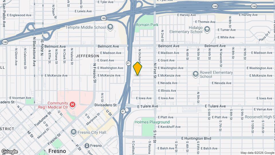 2984 E McKenzie Ave Map and Location Details