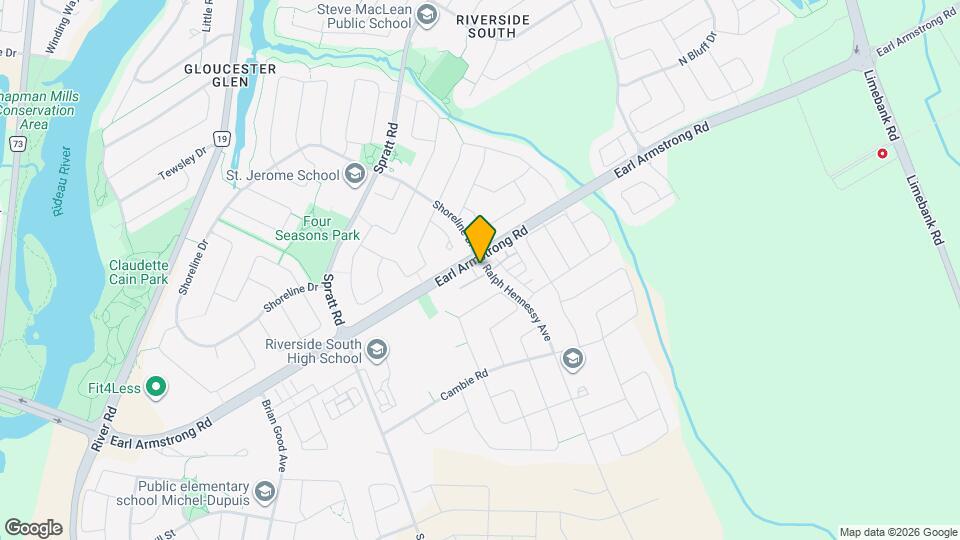 814 Ralph Hennessy Ave Map and Location Details