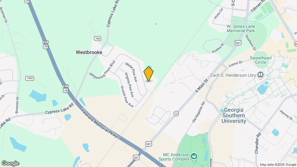 8002 Ponderosa Pine Ave Map and Location Details