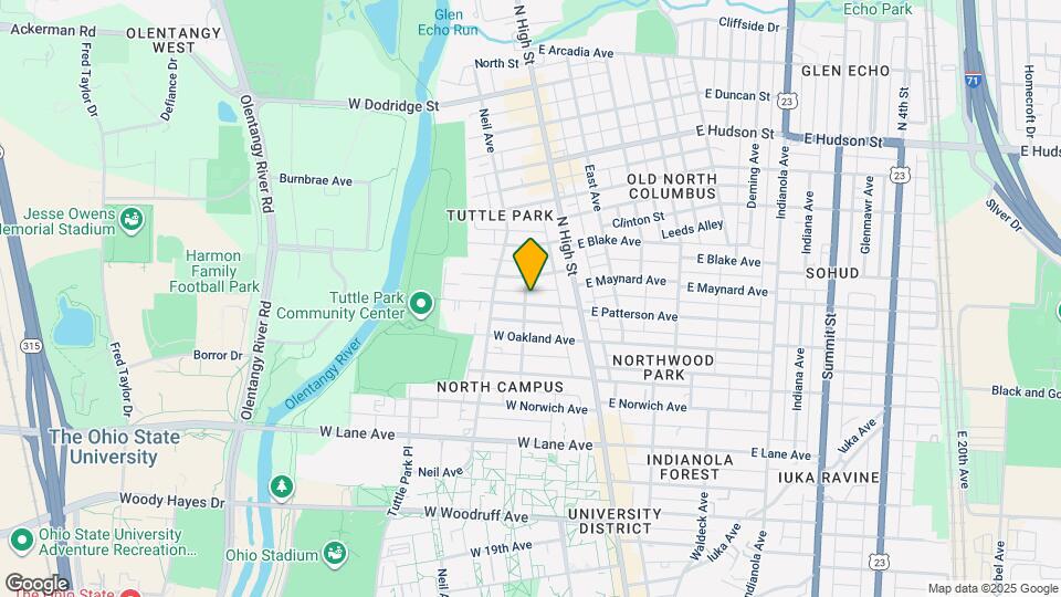 72 W Patterson Ave Mapa y Detalles de la Ubicación