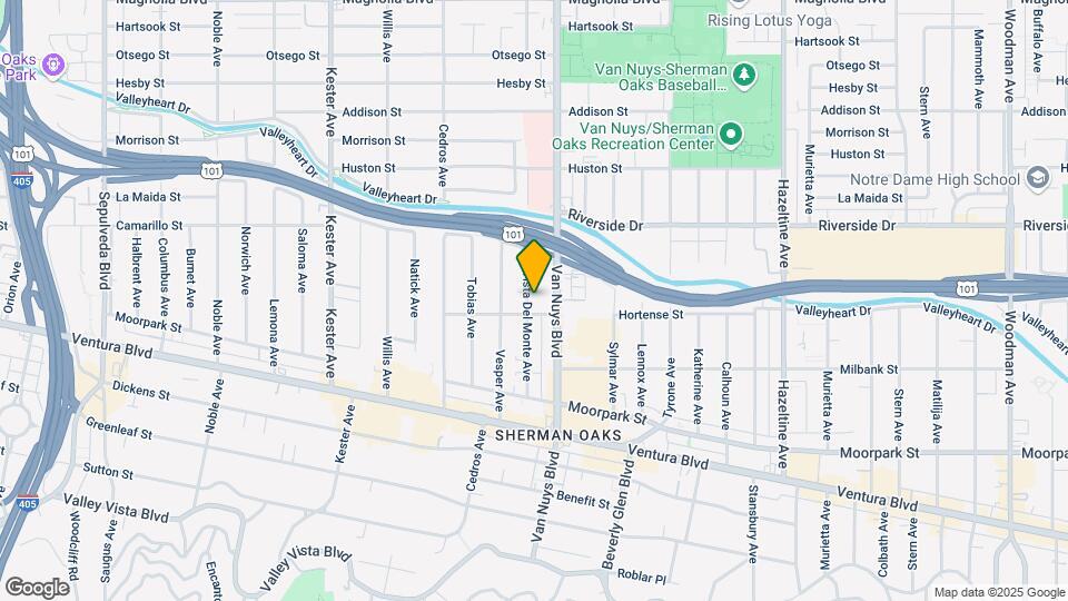 4612 Vista Del Monte Ave Map and Location Details