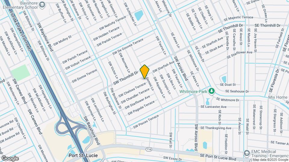 205 SW Chelsea Terrace Map and Location Details