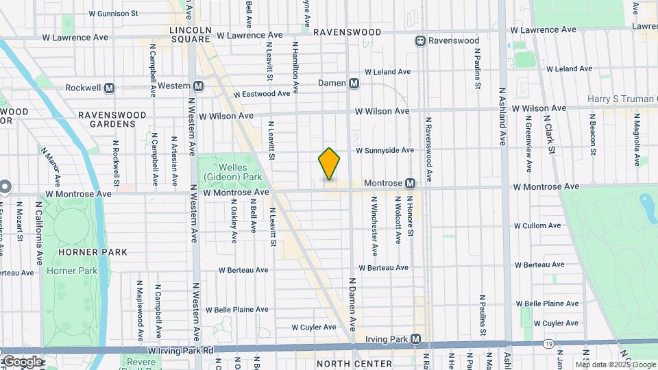 2030 W Montrose Ave, Unit 2C Map and Location Details