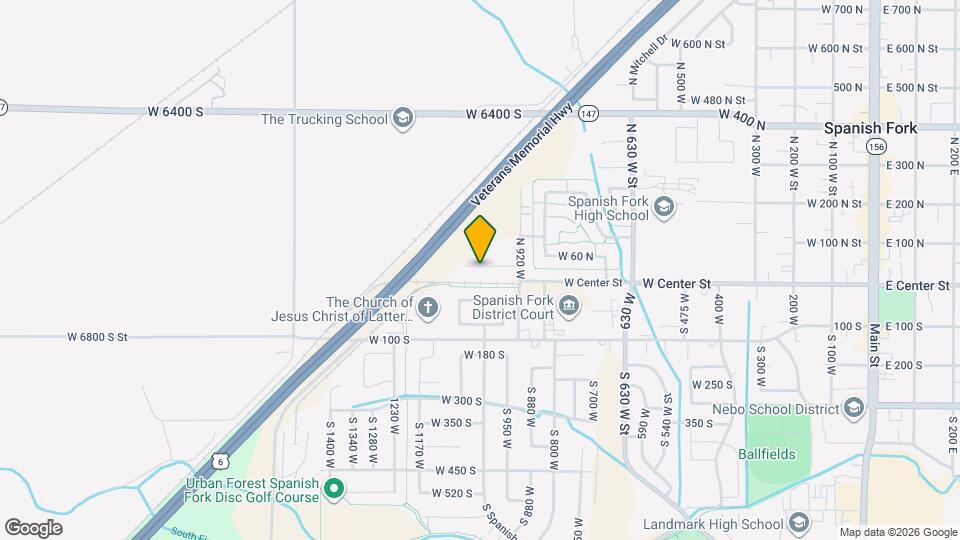 1007 W 40 N Map and Location Details