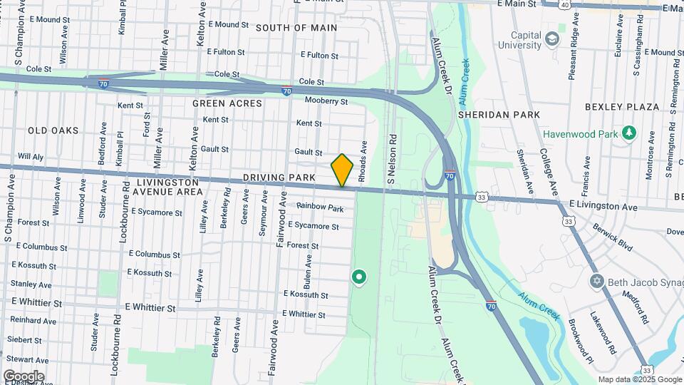 1769-1773 E Livingston Ave Mapa y Detalles de la Ubicación