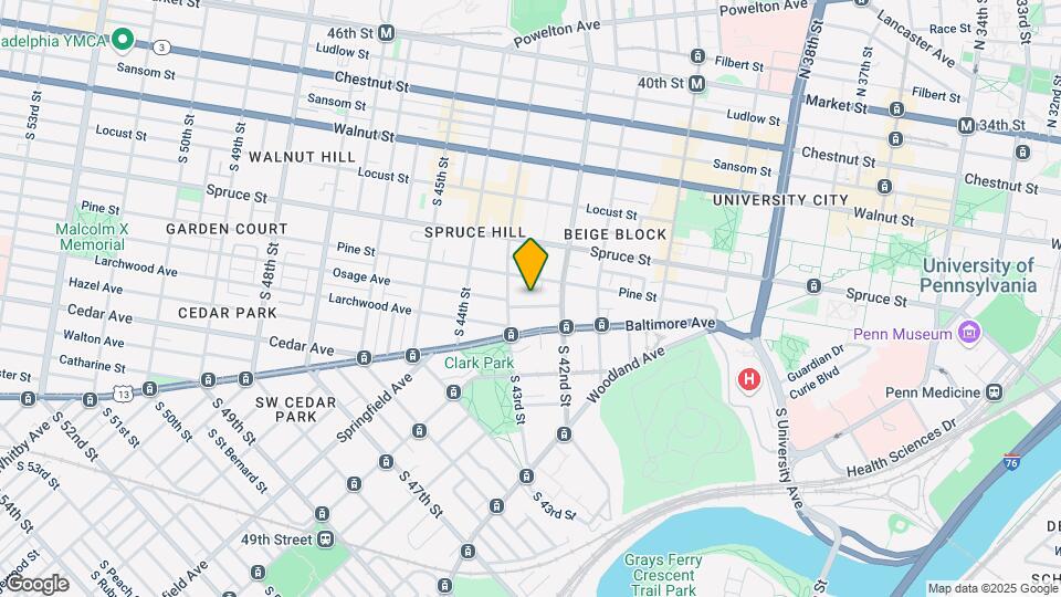 4229 Osage Ave Map and Location Details