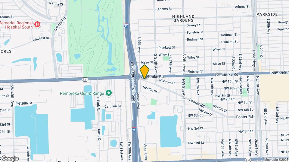1046 Foster Rd Map and Location Details