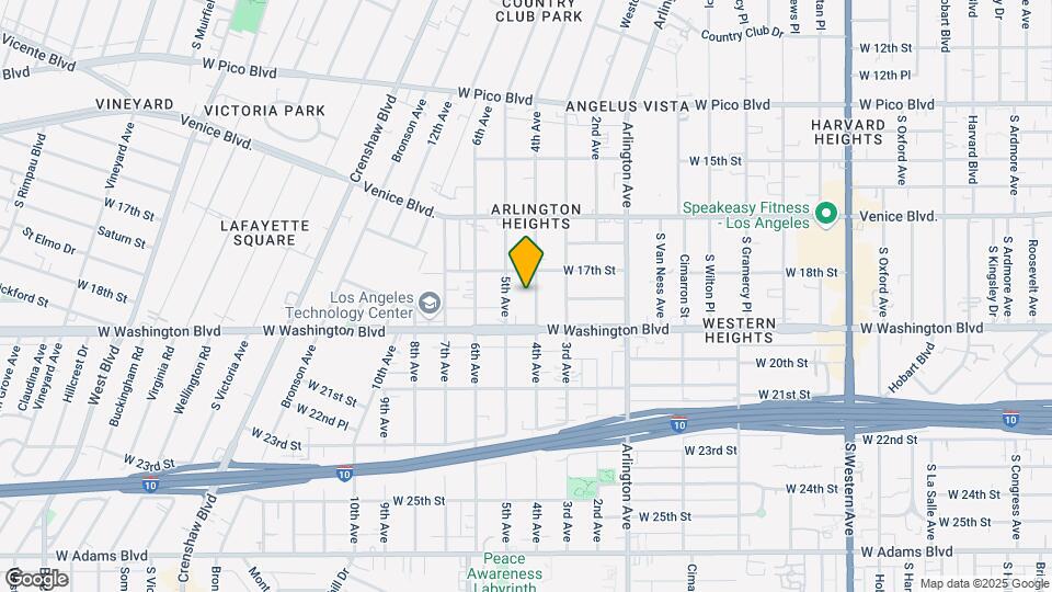 1727 4th Ave, Unit 2 Mapa y Detalles de la Ubicación