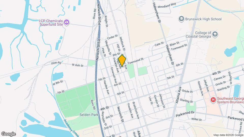 3742-3748 Ogg Ave Map and Location Details