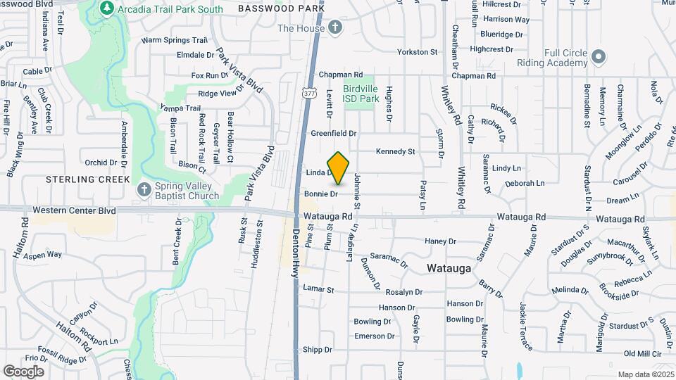 5637 Bonnie Dr Map and Location Details